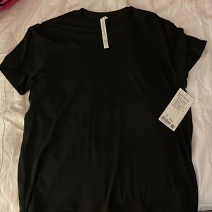 Black Loose lulu Tee
